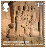 Roman Britain £1.63 Stamp (2020) Bridgeness Distance Slab