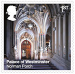 The Palace of Westminster 1st Stamp (2020) Norman Porch
