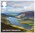 National Parks 1st Stamp (2021) Lake District (1951)