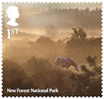 National Parks 1st Stamp (2021) New Forest (2005)