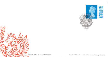 2021 Definitive First Day Cover from Collect GB Stamps