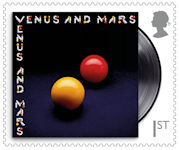 Paul McCartney 1st Stamp (2021) Venus and Mars (Wings, 1975)