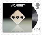 Paul McCartney £1.70 Stamp (2021) McCartney III (2020)
