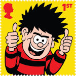 Dennis and Gnasher 1st Stamp (2021) Dennis