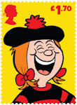 Dennis and Gnasher £1.70 Stamp (2021) Minnie the Minx