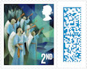 Christmas 2021 2nd Stamp (2021) Nativity 2nd Class Barcode