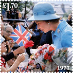 £1.70, June 1977, Camberwell from Her Majesty the Queens Platinum Jubilee (2022)