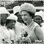 £1.70, February 1966, St Vincent from Her Majesty the Queens Platinum Jubilee (2022)