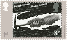 1st, 1976 : Social Reformers from The Stamp Designs of David Gentleman (2022)