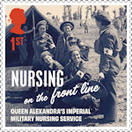 Unsung Heroes: Women of World War II 1st Stamp (2022) Nursing on the Front Line
