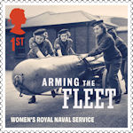 Unsung Heroes: Women of World War II 1st Stamp (2022) Arming The Fleet