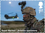 Royal Marines 1st Stamp (2022) Aviation operations