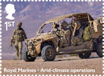 Royal Marines 1st Stamp (2022) Arid-climate operations