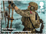 Royal Marines £1.85 Stamp (2022) Maritime security operations