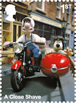 Aardman Classics 1st Stamp (2022) A Close Shave