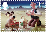Aardman Classics £1.85 Stamp (2022) A Grand Day Out