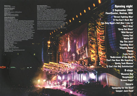 Image for Licks Tour 2002-03