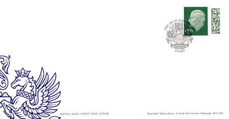 2023 Definitive First Day Cover from Collect GB Stamps