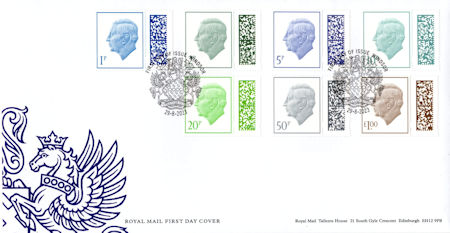 First Day Cover from Collect GB Stamps