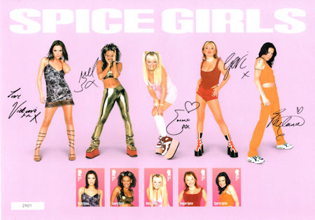 Spice Girls - (2024) Spice Girls - Miniature Sheet