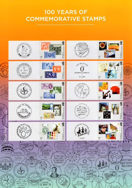 100 Years of Commemorative Stamps (2024)