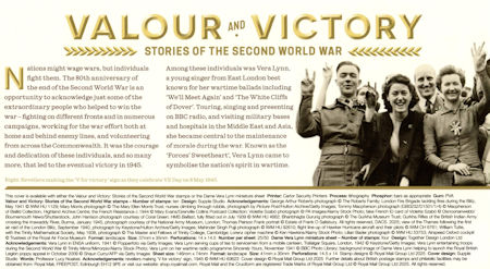Reverse for Valour and Victory: Stories of the Second World War
