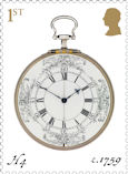 Royal Observatory Greenwich 1st Stamp (2025) H4, c.1759