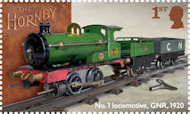 Hornby Model Railways 1st Stamp (2026) No.1 locomotive, GNR (1920) 