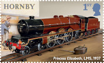 Hornby Model Railways 1st Stamp (2026) Princess Elizabeth, LMS (1937)