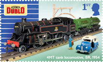 Hornby Model Railways 1st Stamp (2026) 4MT tank locomotive, BR (1954)