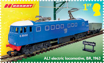 Hornby Model Railways 1st Stamp (2026) AL1 electric locomotive, BR (1963) 