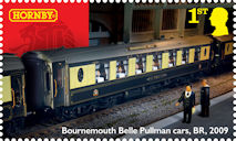 Hornby Model Railways 1st Stamp (2026) Bournemouth Belle Pullman cars, BR (2009) 