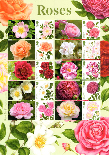 Smiler/Generic Sheet from Collect GB Stamps