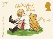 Winnie the Pooh 1st Stamp (2026) Christopher Robin