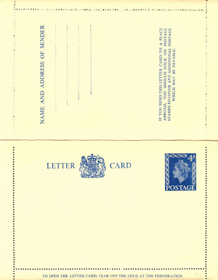 GB Postal Stationery from Collect GB Stamps