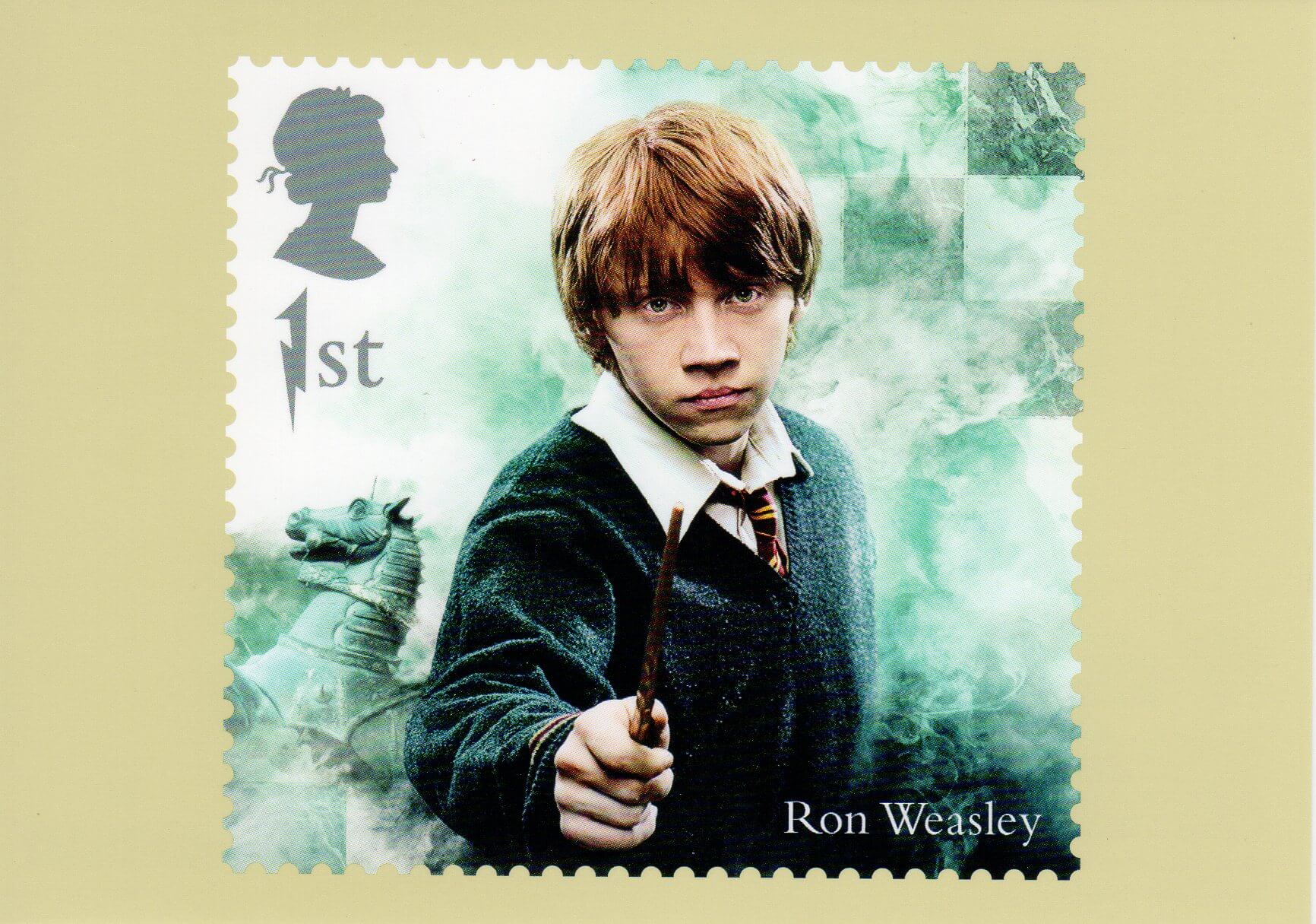 Harry Potter Stamps 2008 Hermione Granger Dumbledore Ron Weasley