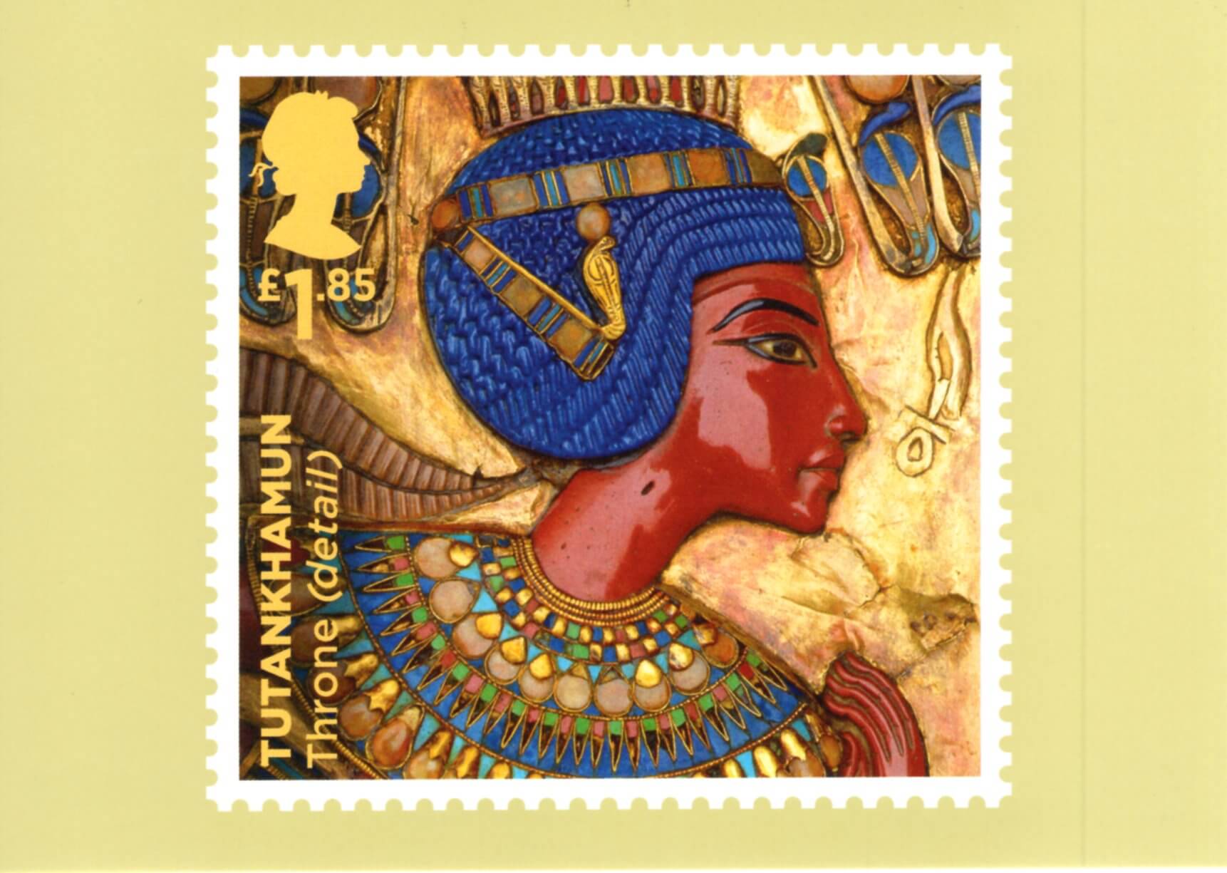  Tutankhamun Postmarked Prestige Stamp Book by Royal