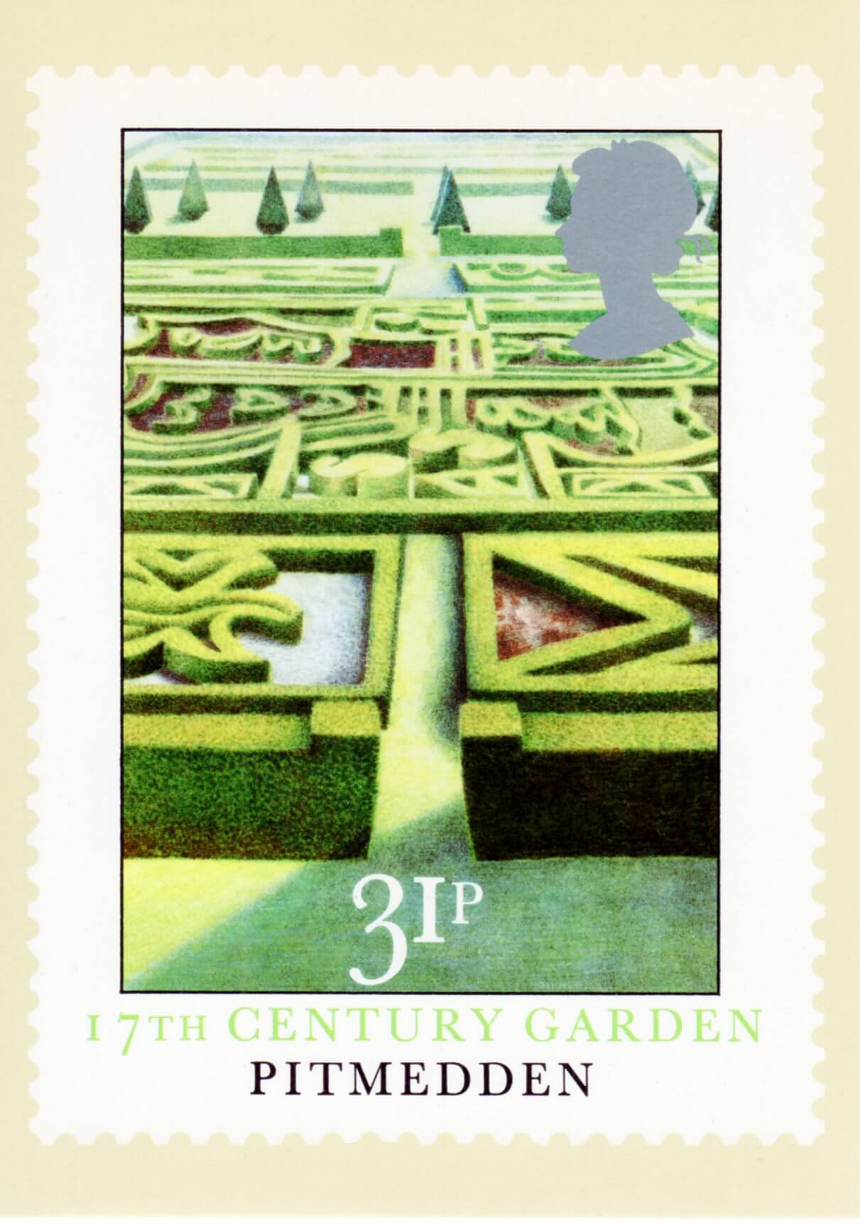 Set of 4 PHQ Stamp Postcards Set No.69 British Gardens 1983 CI2 