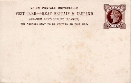 GB Postal Stationery from Collect GB Stamps