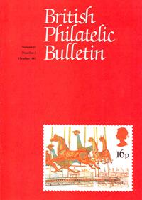 British Philatelic Bulletin Volume 21 Issue 2