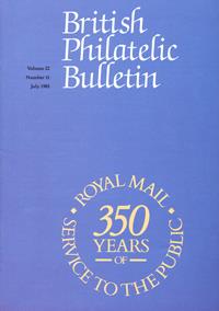 British Philatelic Bulletin Volume 22 Issue 11