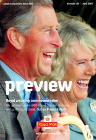 Royal Mail Preview 129 - Royal Wedding commemmoration