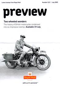 Royal Mail Preview 132 - Two wheeled wonders