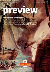 Royal Mail Preview 136 - Commanders of the Ocean