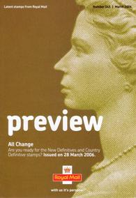 Royal Mail Preview 145 - All Change - New Definitives and Country Definitives