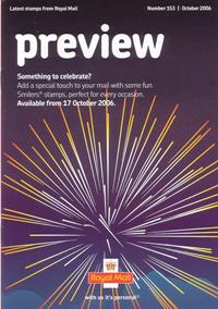 Royal Mail Preview 153 - Something to celebrate? - November 2006