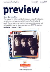 Royal Mail Preview 157 - Good Day Sunshine - January 2007