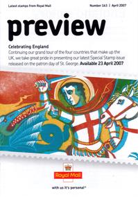 Royal Mail Preview 163 - Celebrating England