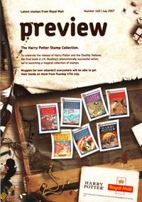 Royal Mail Preview 168 - The Harry Potter Stamp Collection