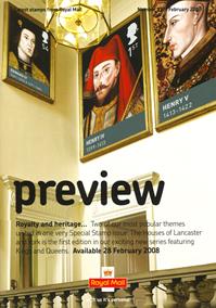 Royal Mail Preview 177 - Royalty and heritage…